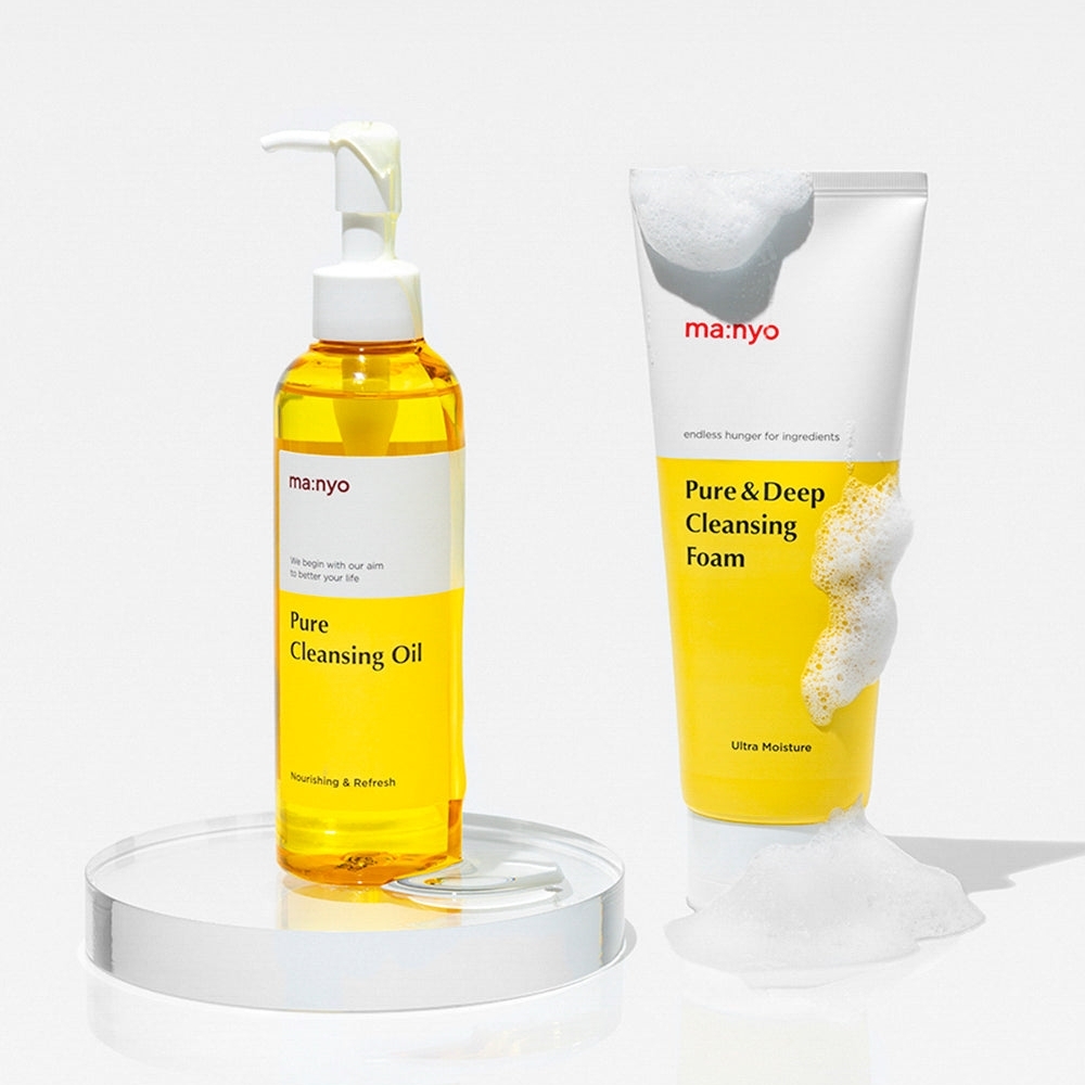 Ma:nyo Pure Cleansing Oil and Foam Set